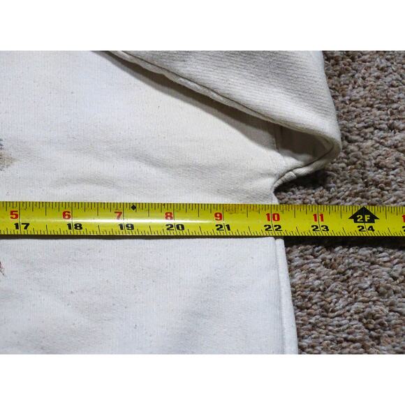 Vtg Northern Reflections Garden Gate Cottagecore Sweatshirt Cozy Aesthetic L/XL - Picture 6 of 9